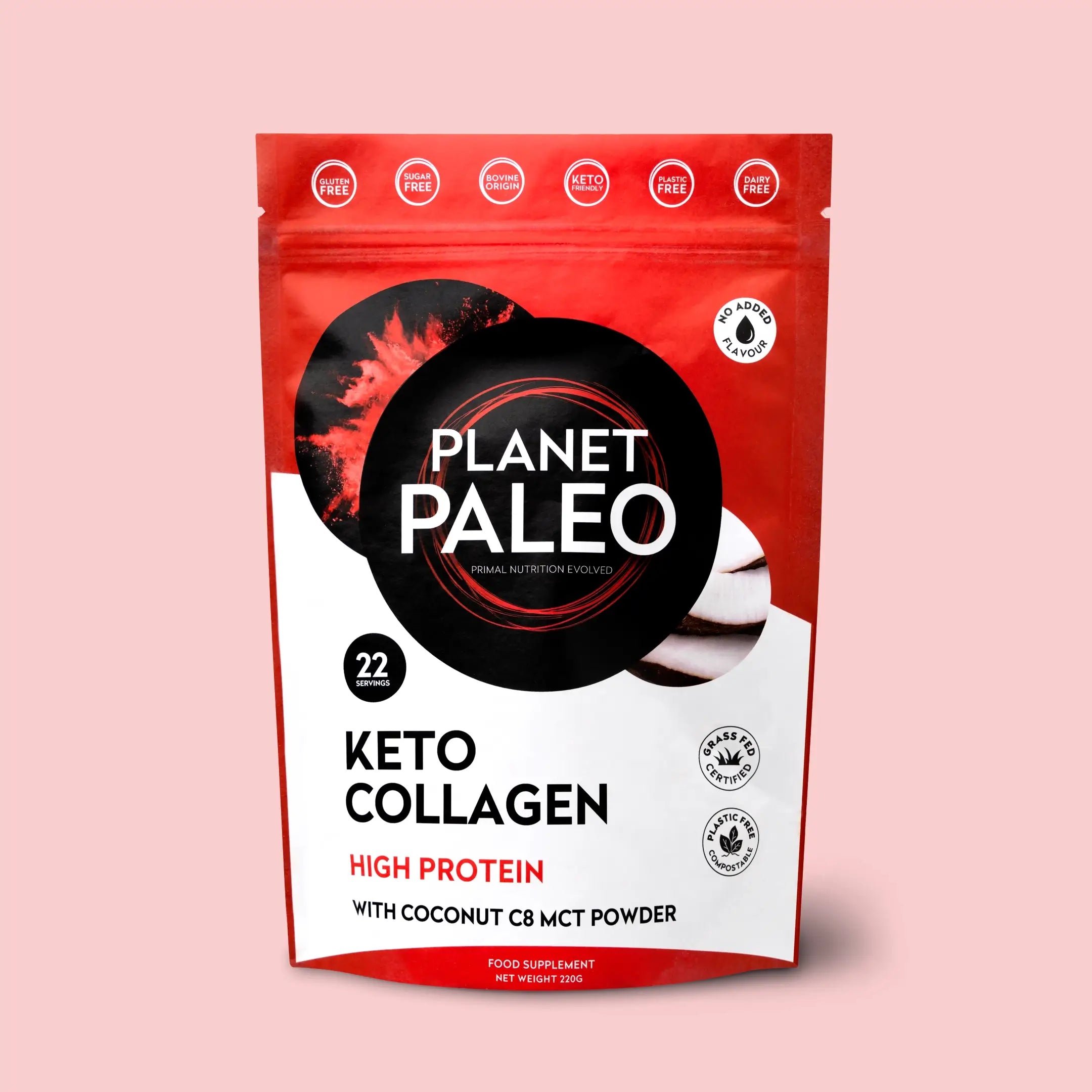 Keto Collagen & C8 MCT Powder