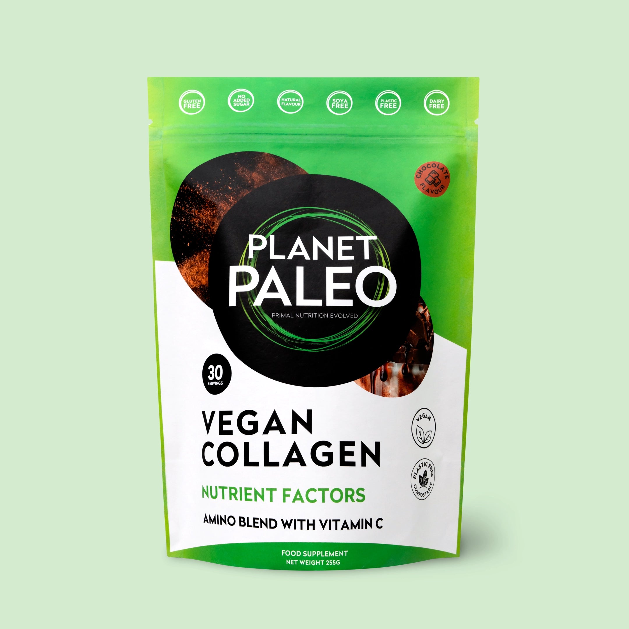 Chocolate Vegan Collagen Powder Plant Based Collagen Powder Planet chocolate-vegan-collagen-powder-plant-based-collagen-powder-planet