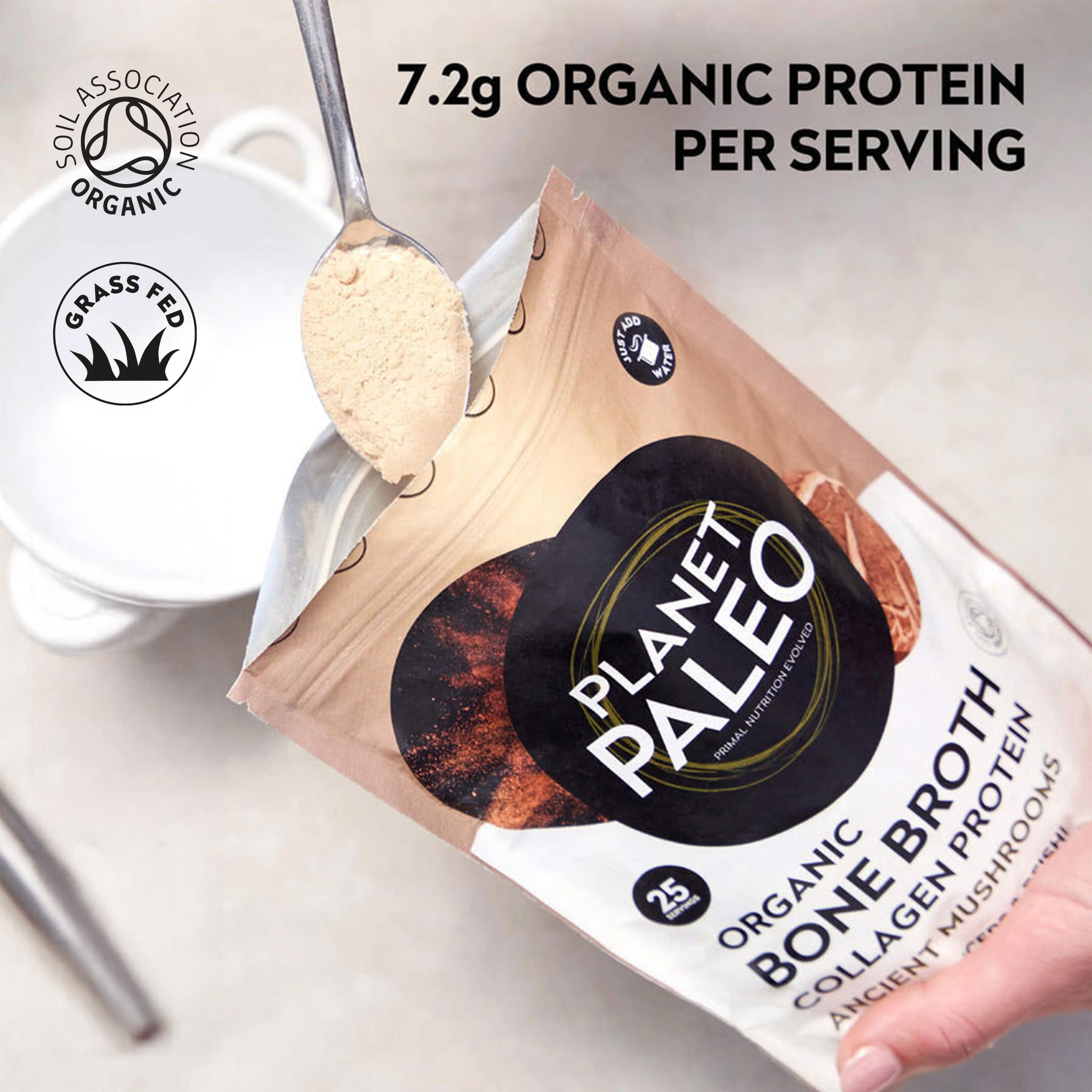 Organic Bone Broth - Ancient Mushrooms