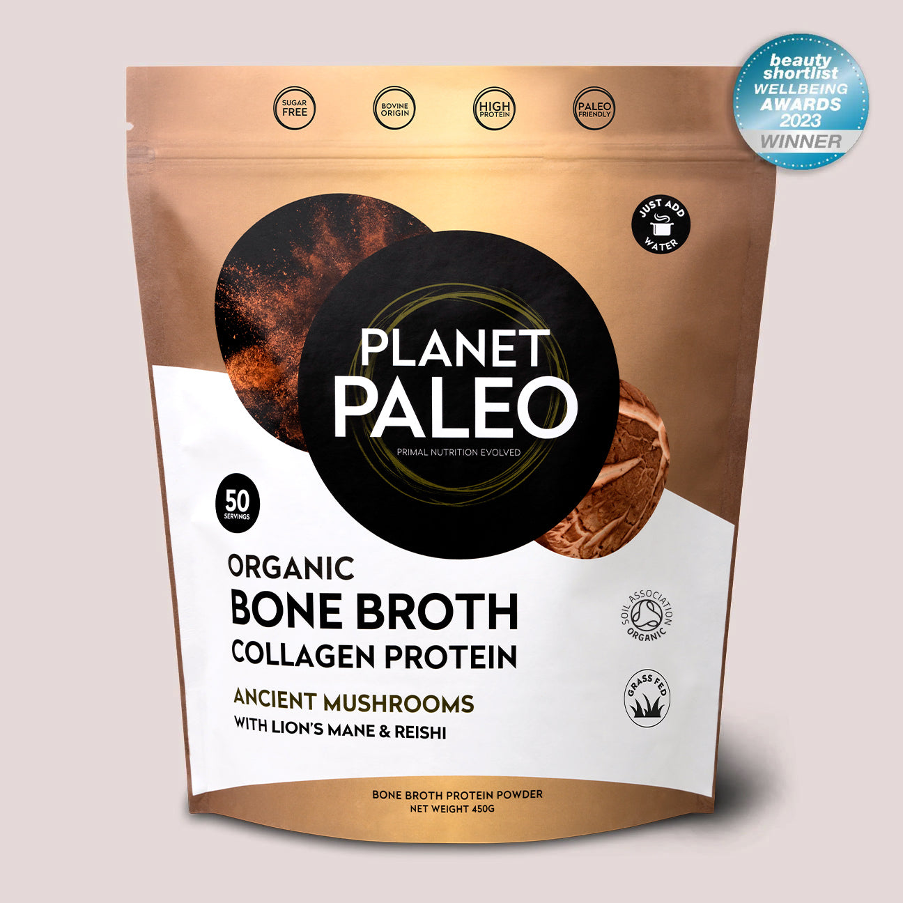 Organic Bone Broth - Ancient Mushrooms