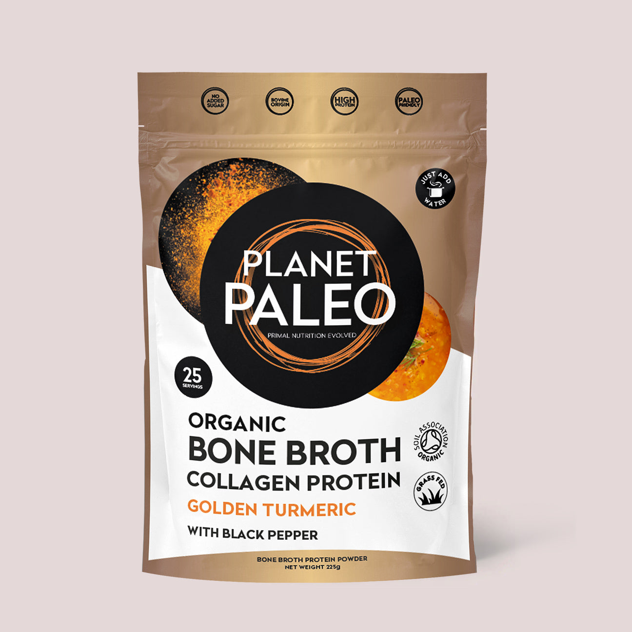 Organic Bone Broth - Golden Turmeric