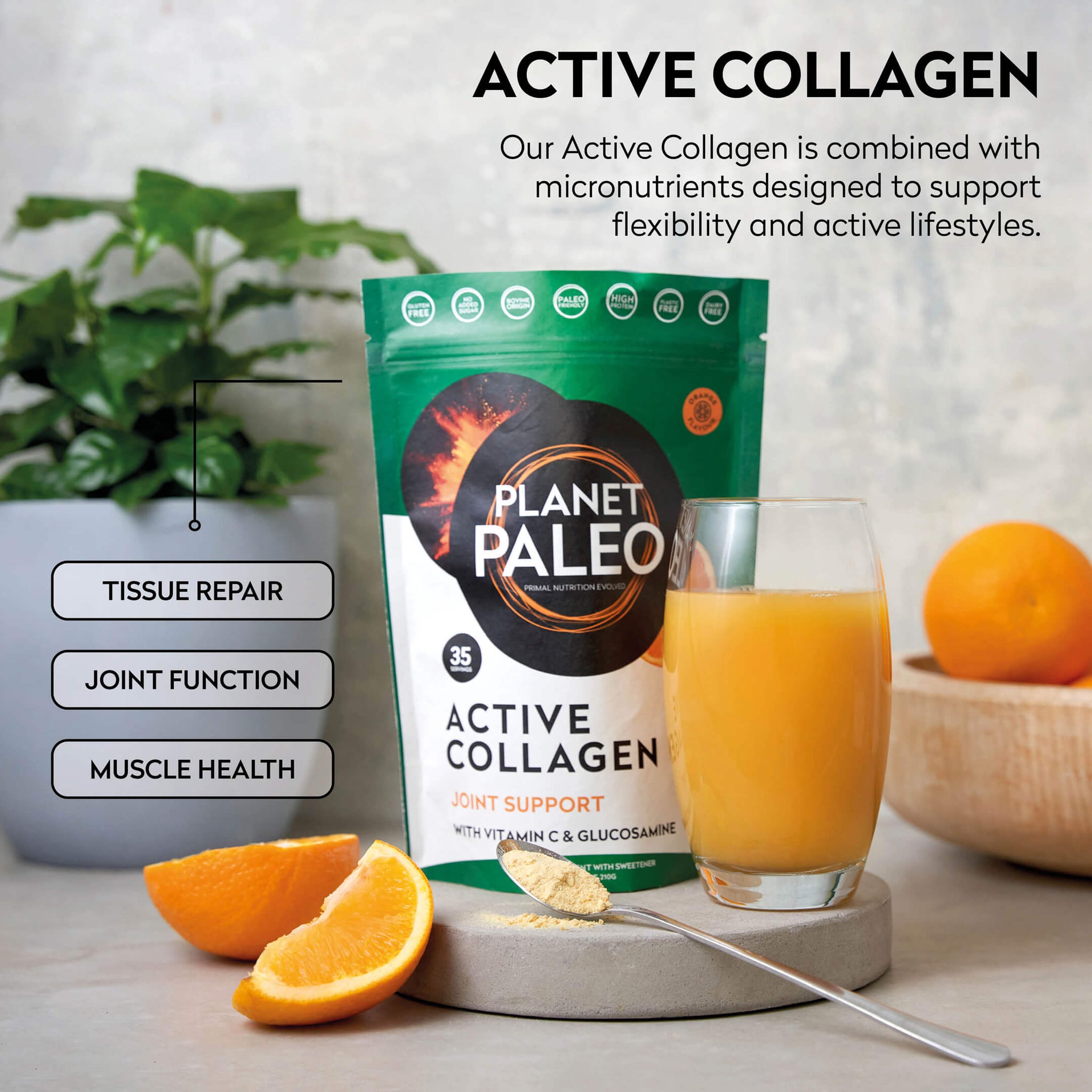 Active Collagen Powder - Orange