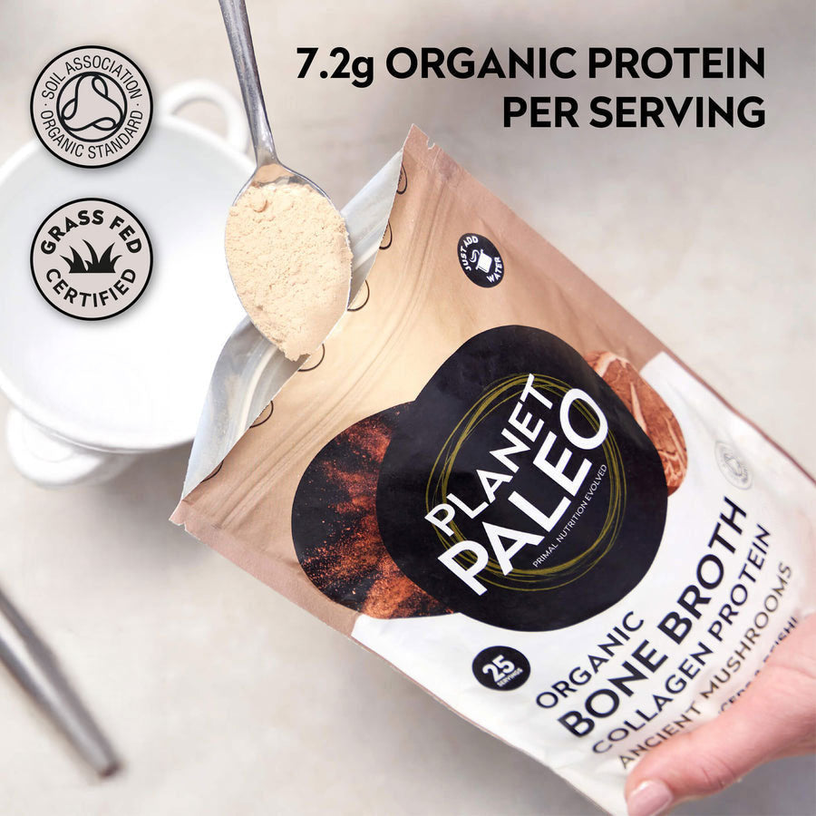 Organic Bone Broth - Ancient Mushrooms