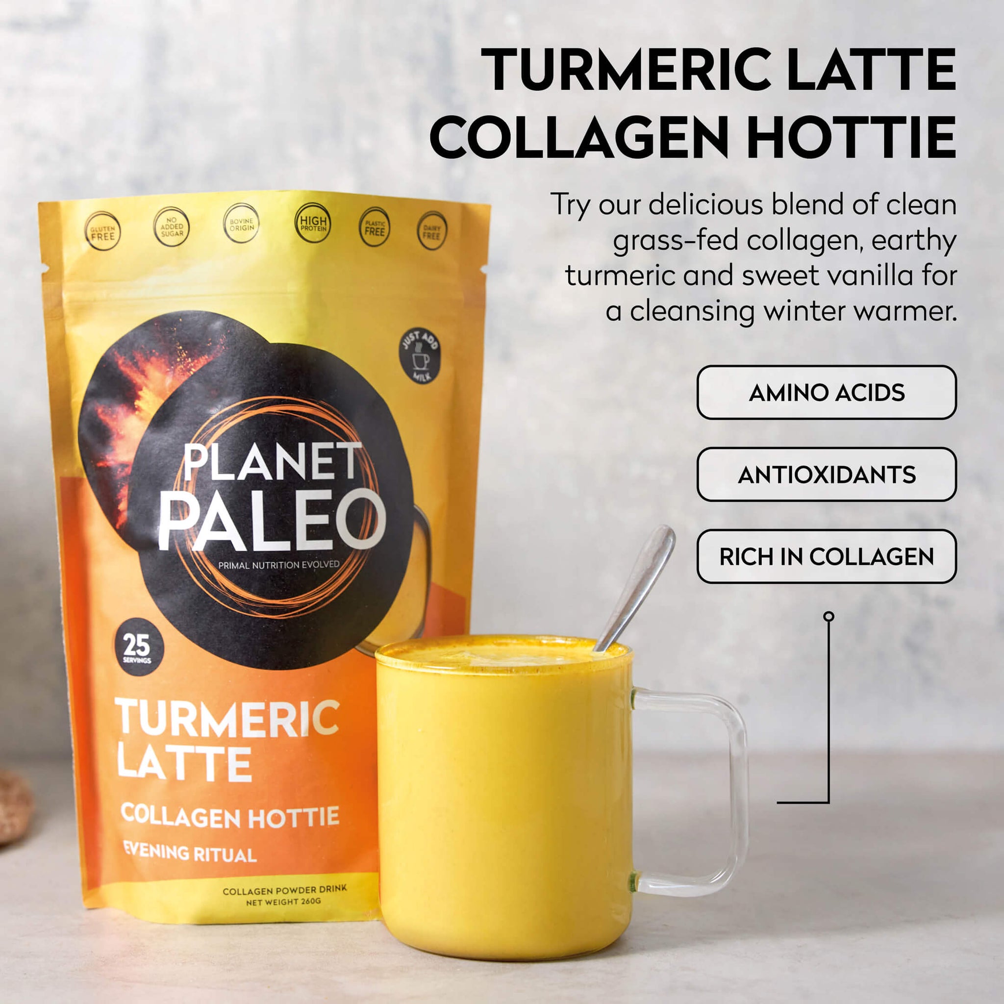 Turmeric Latte - Collagen Hottie