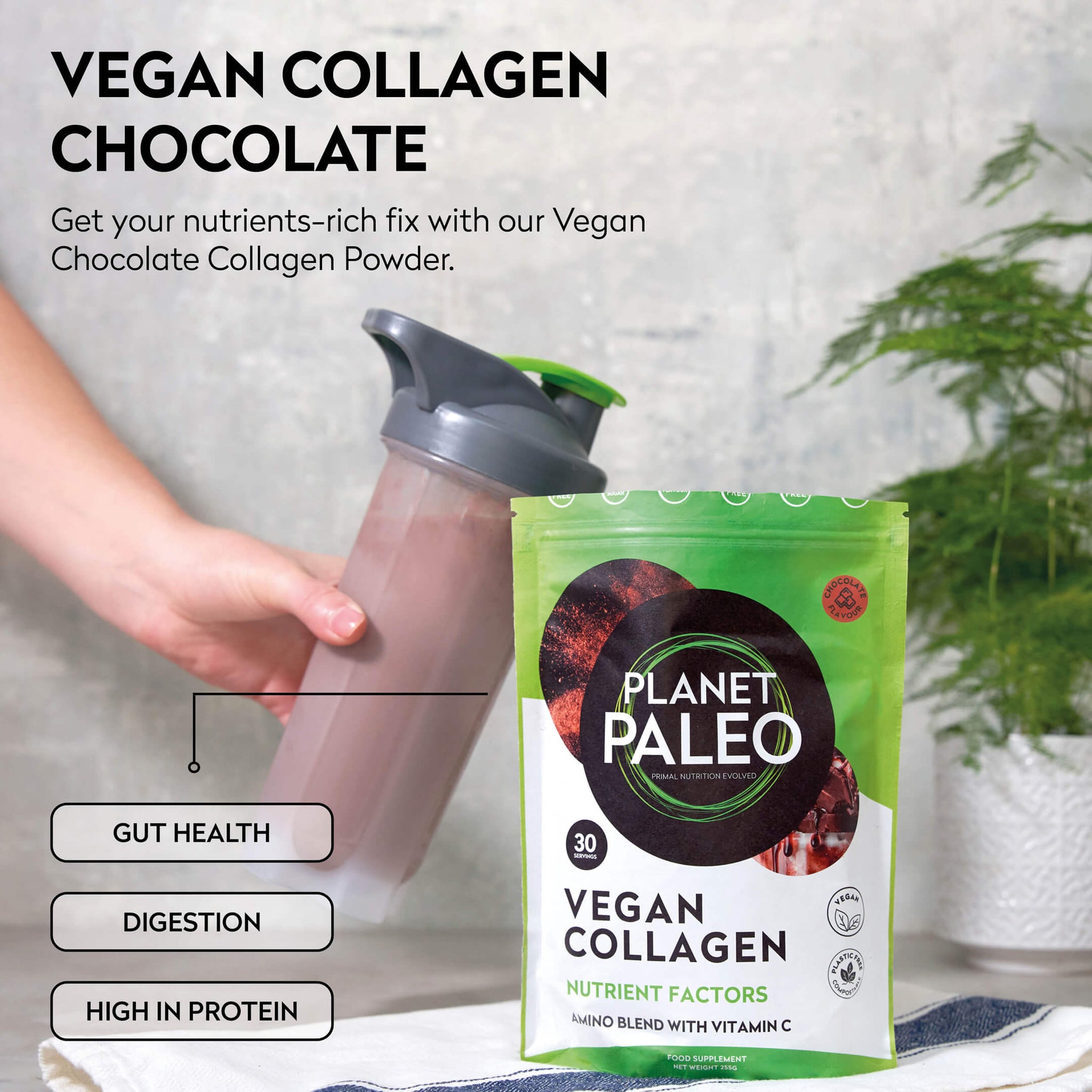 Vegan Collagen Powder - Chocolate