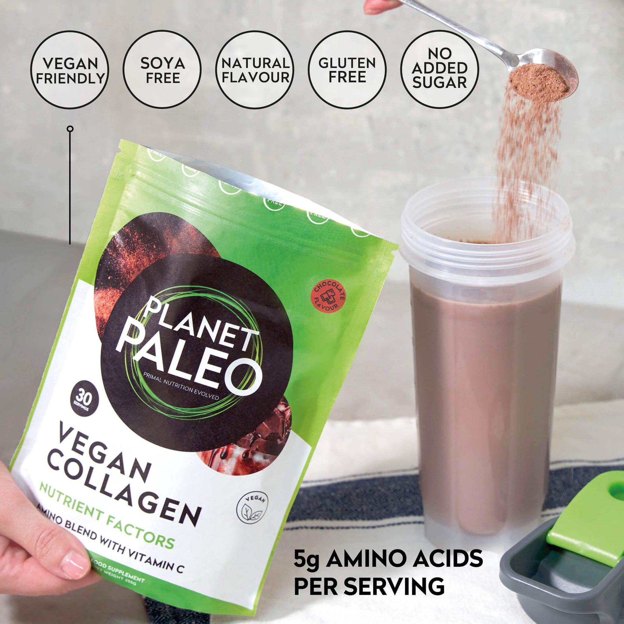 Vegan Collagen Powder - Chocolate