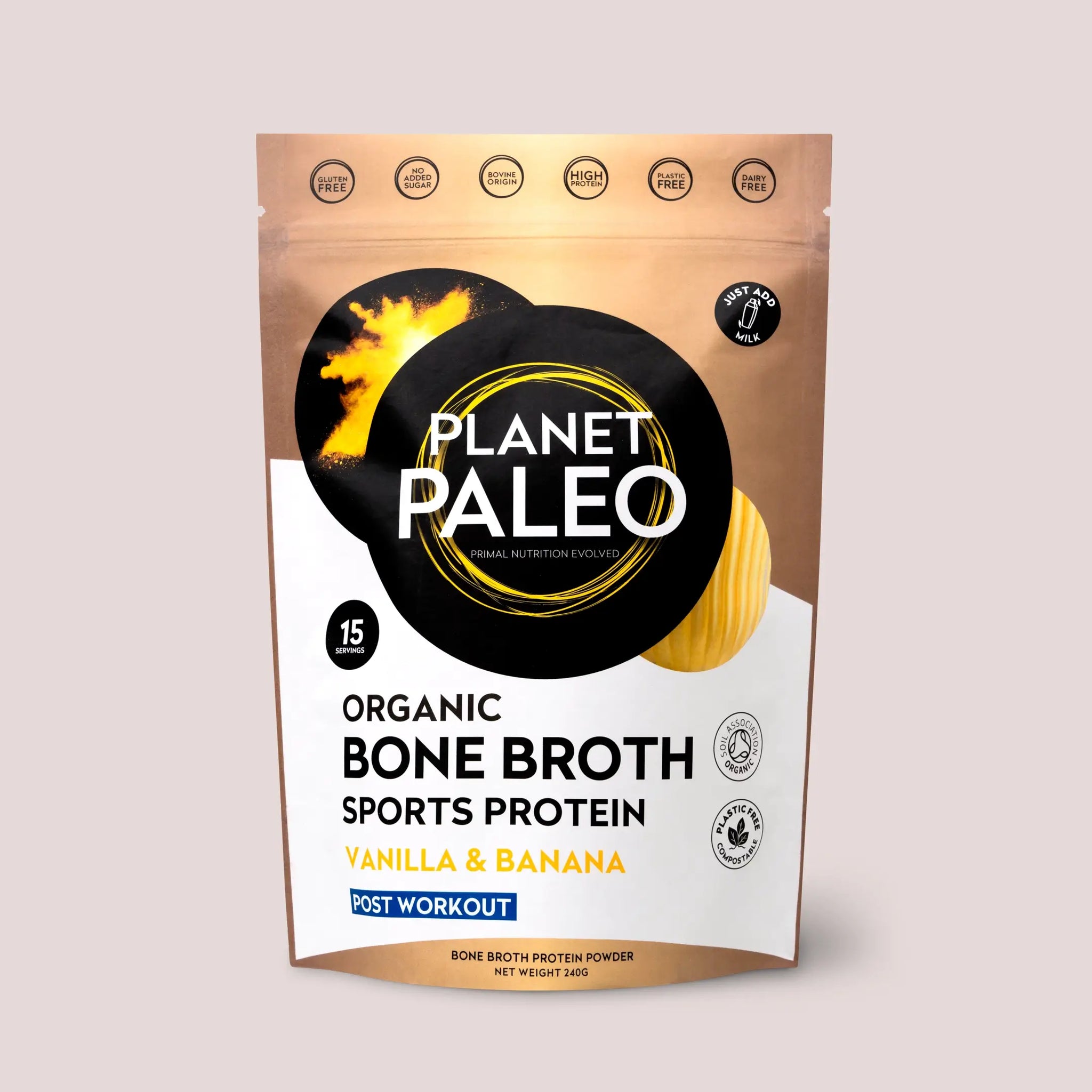 Bone Broth Protein Powder - Vanilla & Banana