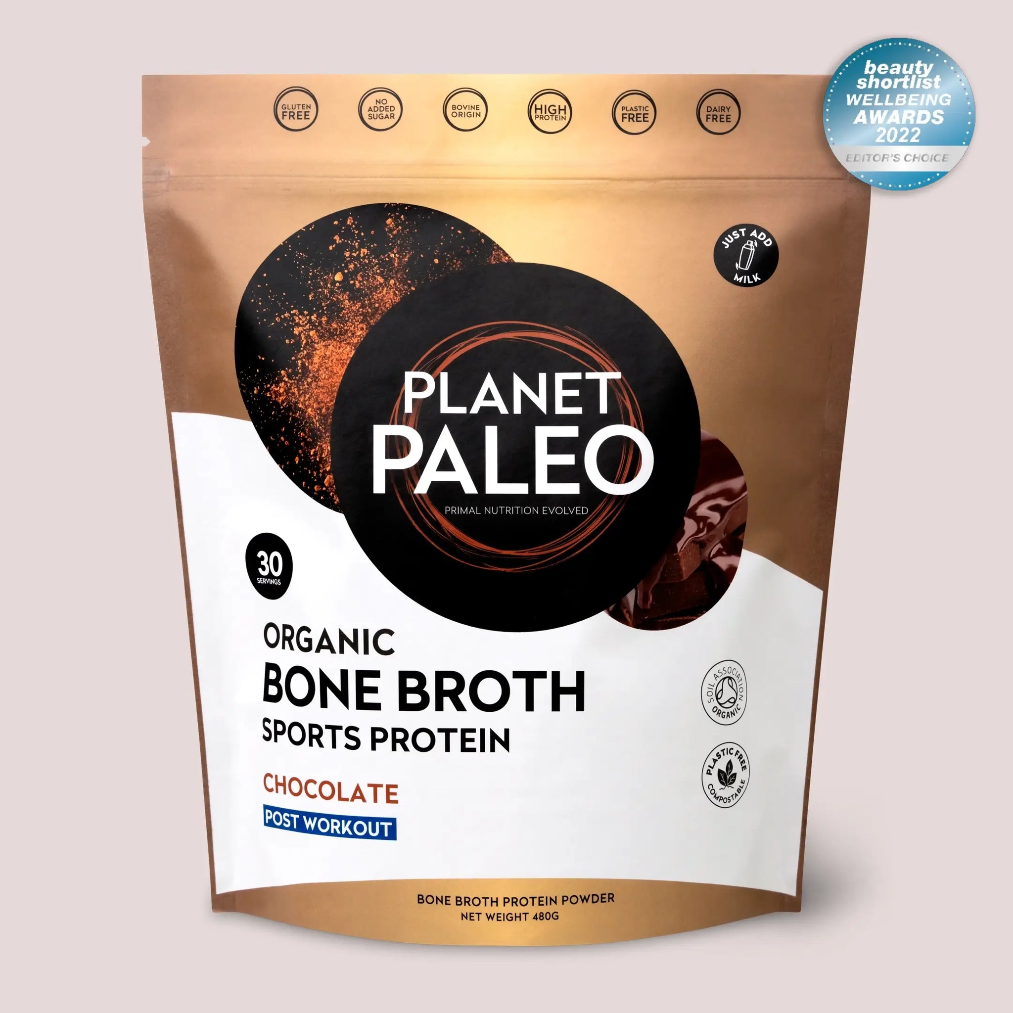 Bone Broth Protein Powder - Chocolate