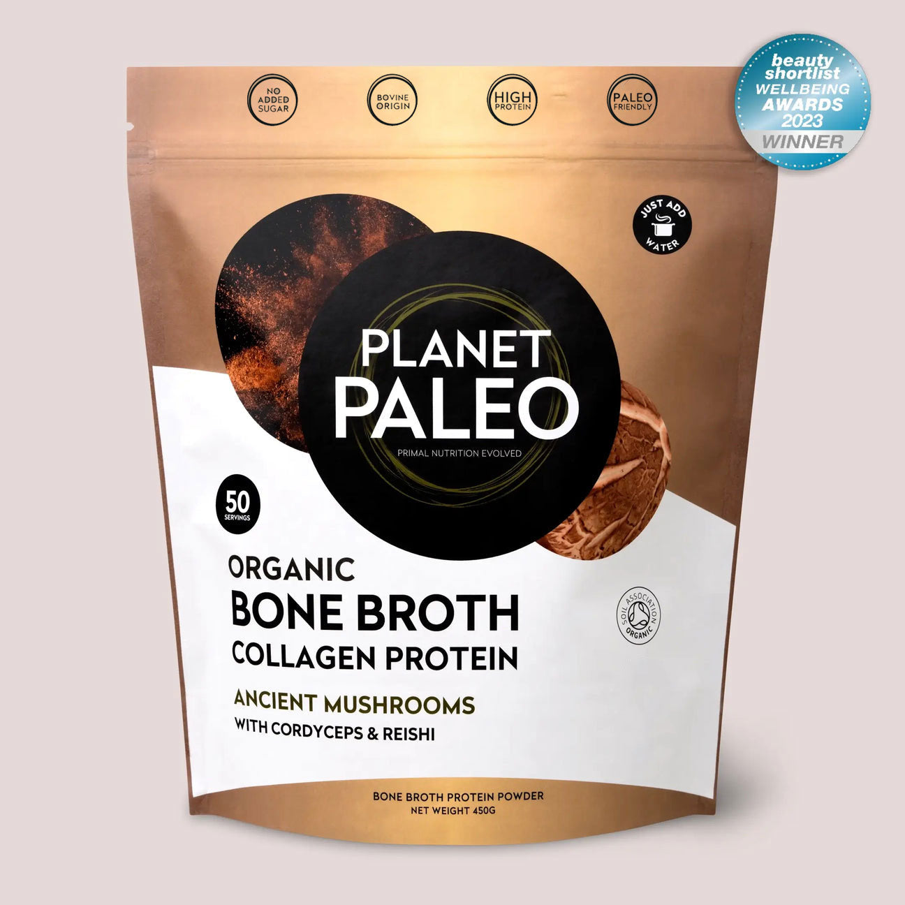 Organic Bone Broth - Ancient Mushrooms