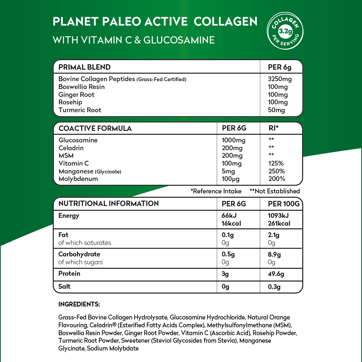 Collagen Powder Active - Orange
