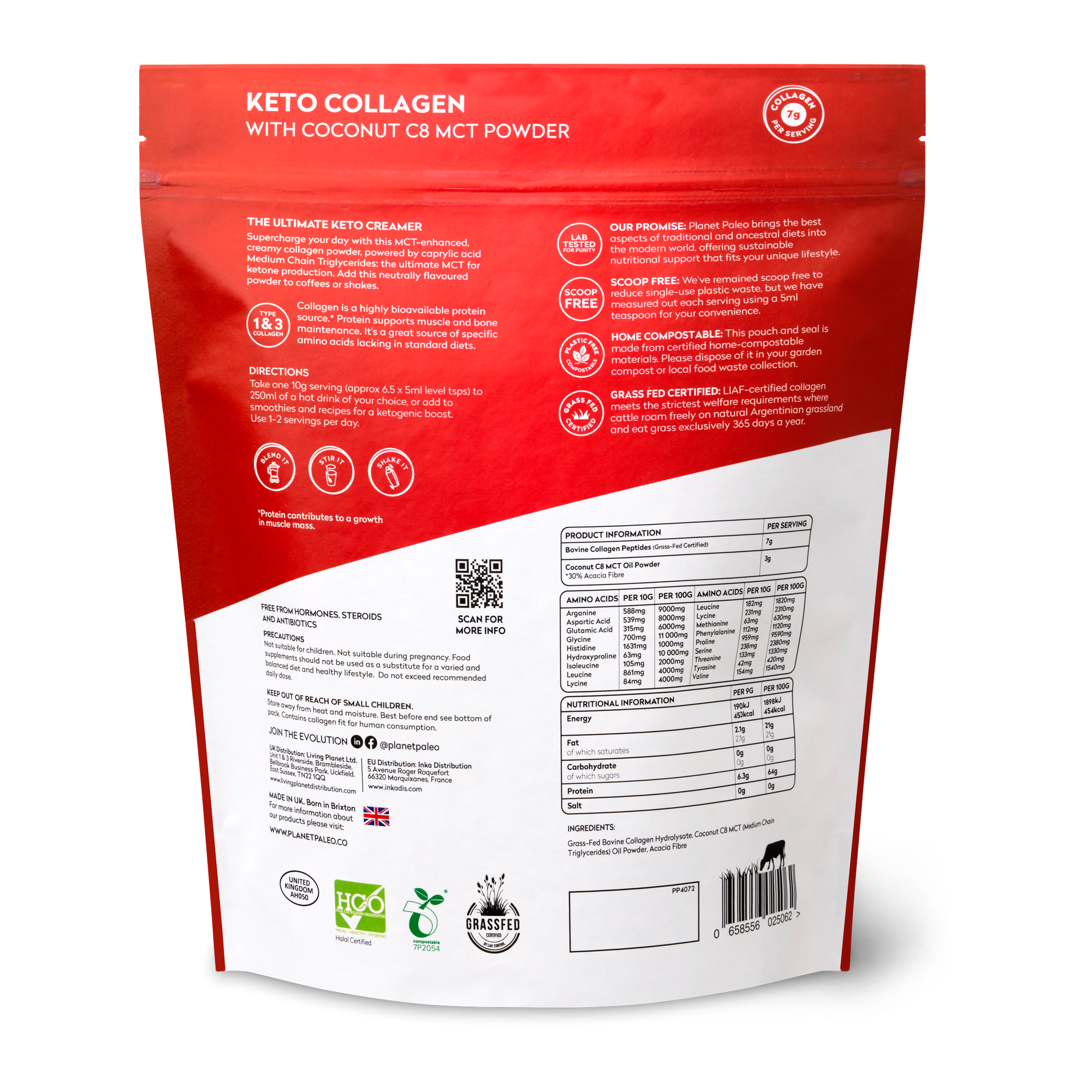 Collagen Keto Powder & C8 MCT Powder